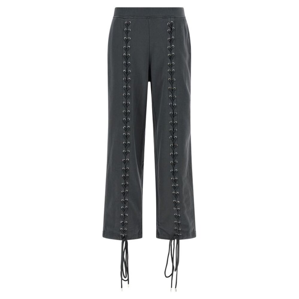 ROTATE BIRGER CHRISTENSEN Gray Cotton Casual Women's Pants
